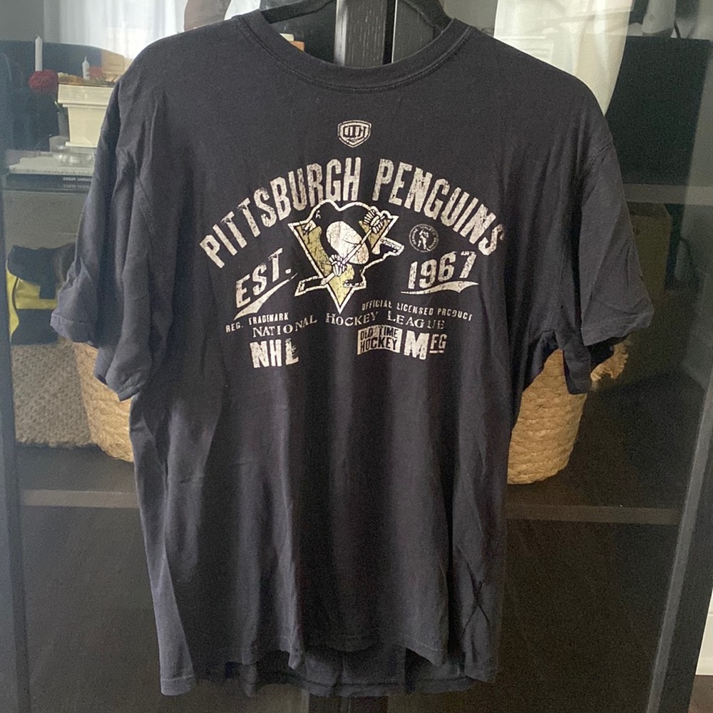 Pittsburgh Penguins Old Time Hockey NHL vintage t shirt